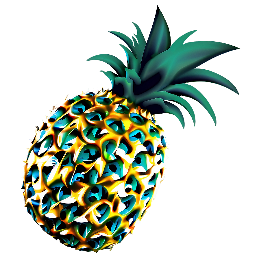 Pineapple Design Png Nmv PNG image