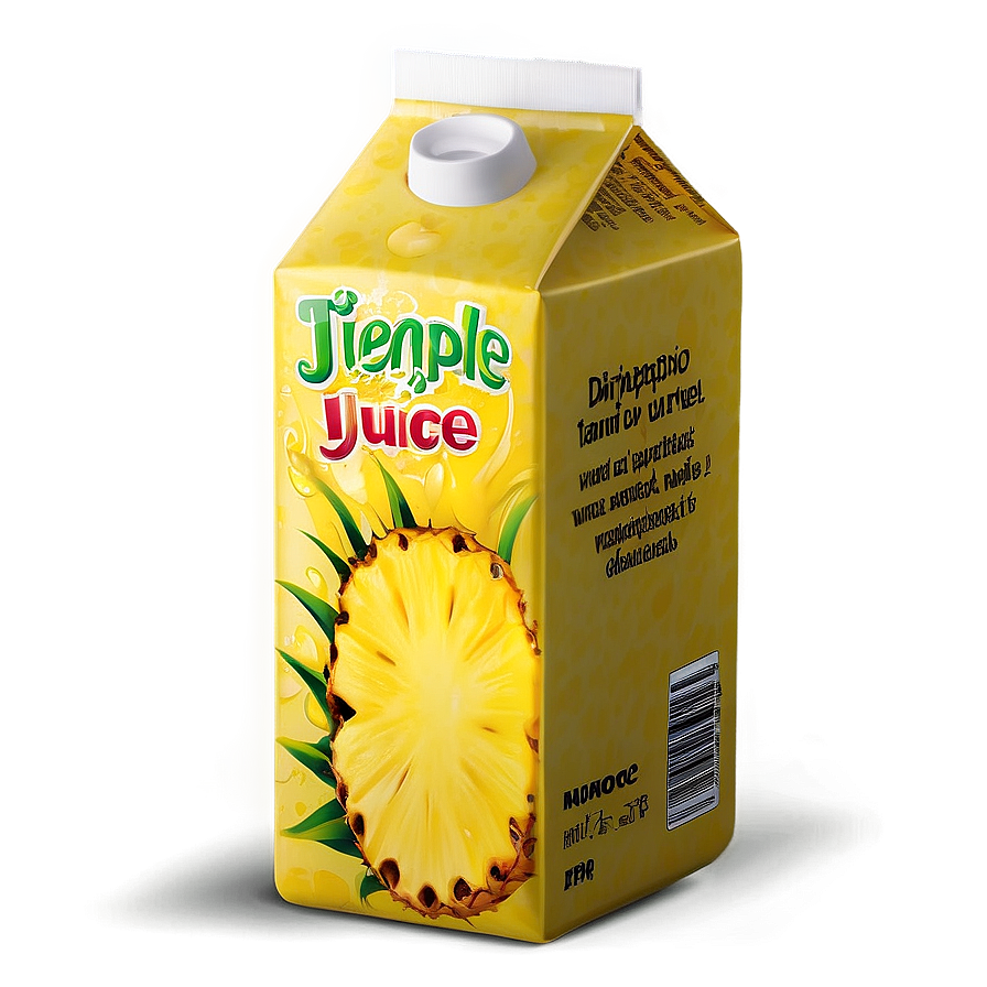 Pineapple Juice Box Png Uky PNG image