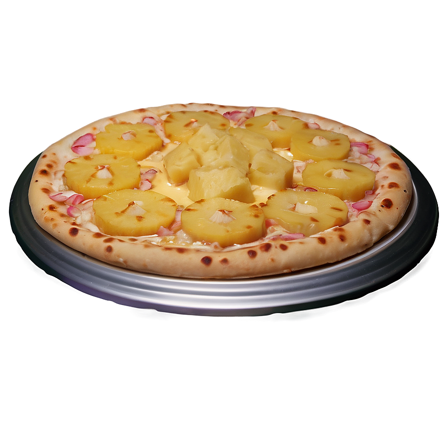 Pineapple Pizza Gourmet Experiment Png 06282024 PNG image