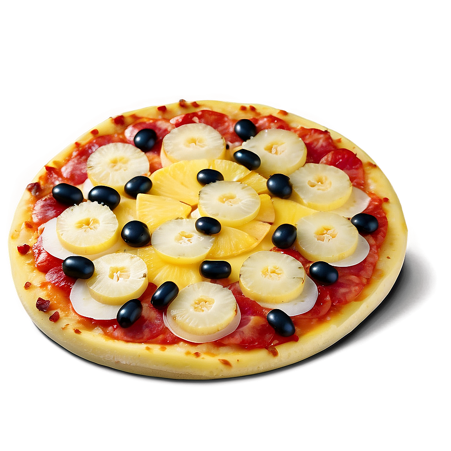 Pineapple Pizza Quick And Easy Png Avf74 PNG image