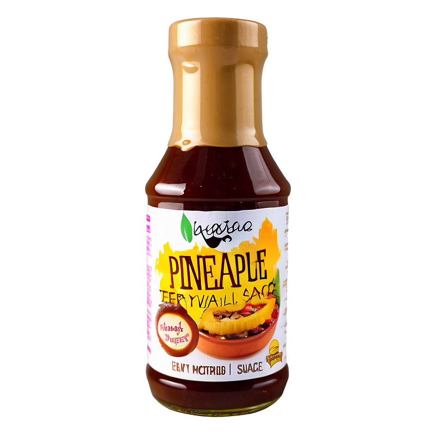 Pineapple Teriyaki Bbq Sauce Png Fkj PNG image