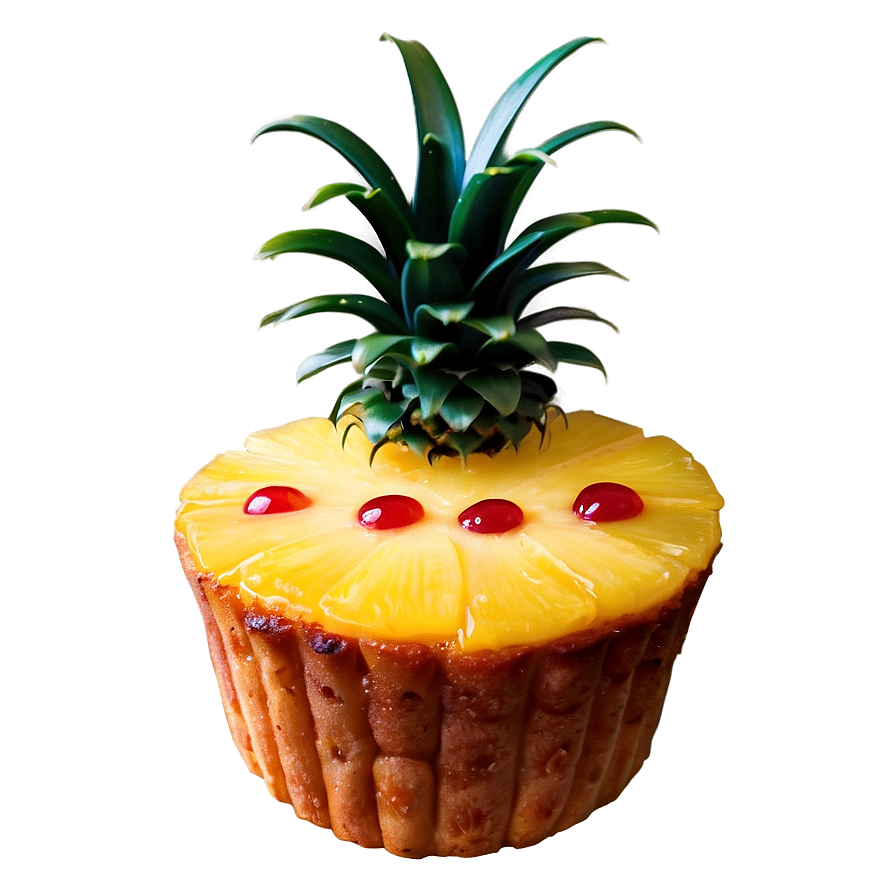 Pineapple Upside Down Cake Png Msw93 PNG image