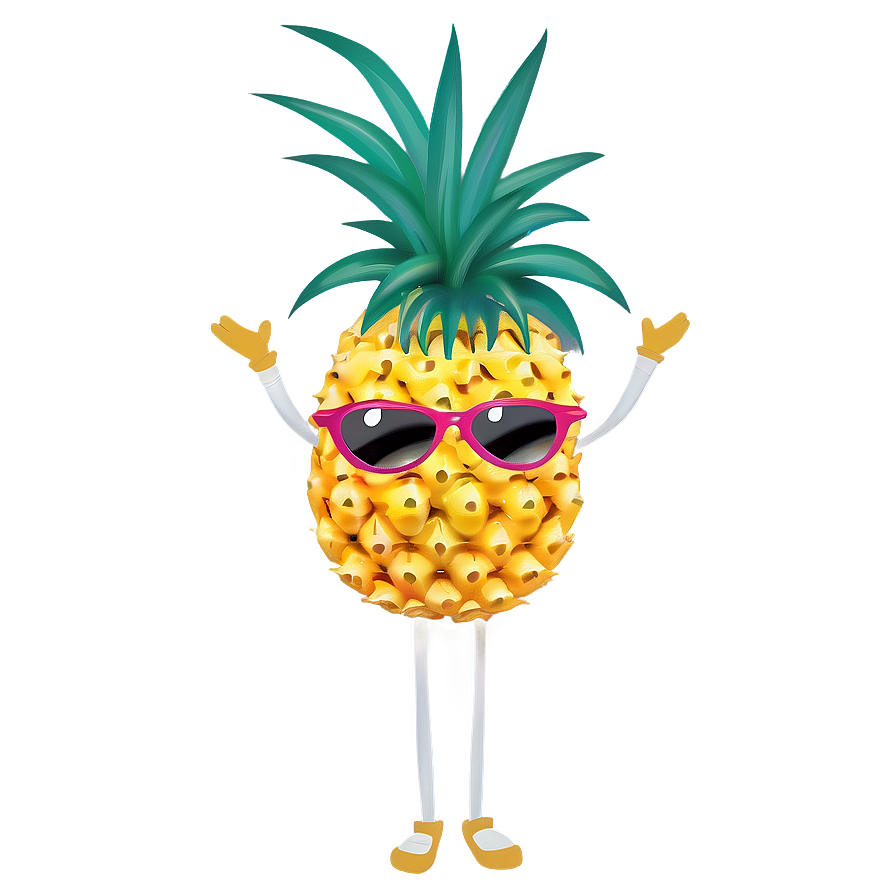 Pineapple Vacation Png Yby PNG image