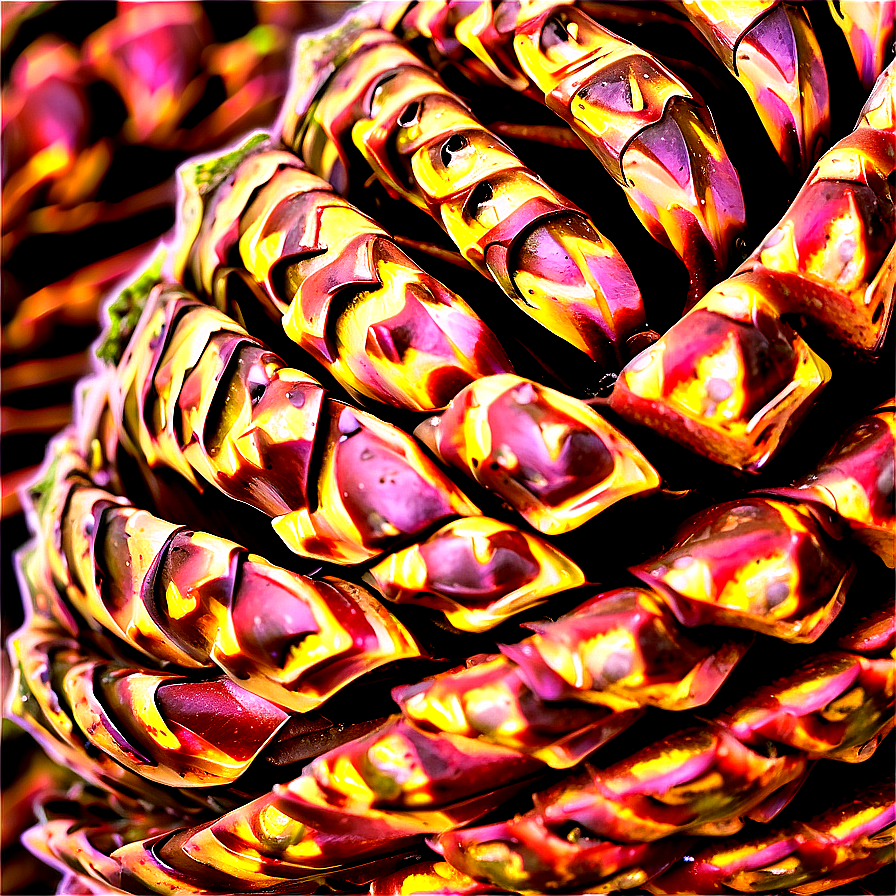 Pinecone Close-up Texture Png 06132024 PNG image