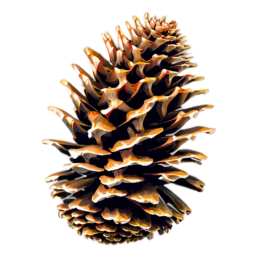 Pinecone In Nature Setting Png 06132024 PNG image