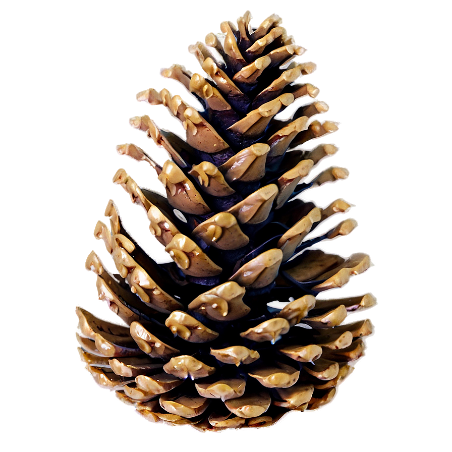 Pinecone With Misty Background Png Nkl PNG image