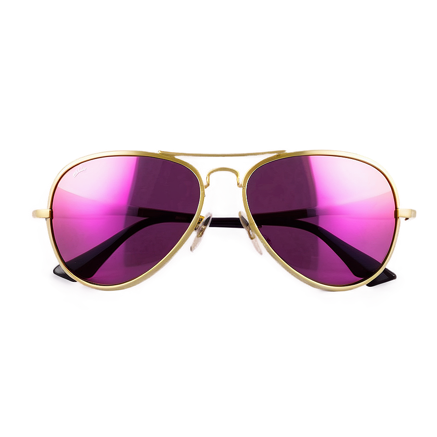 Pink Aviator Sunglasses Png Kqd27 PNG image