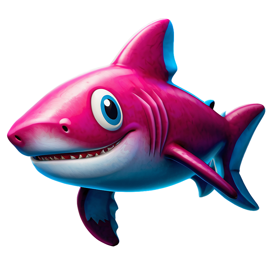 Pink Baby Shark For Mobile App Png Urm82 PNG image