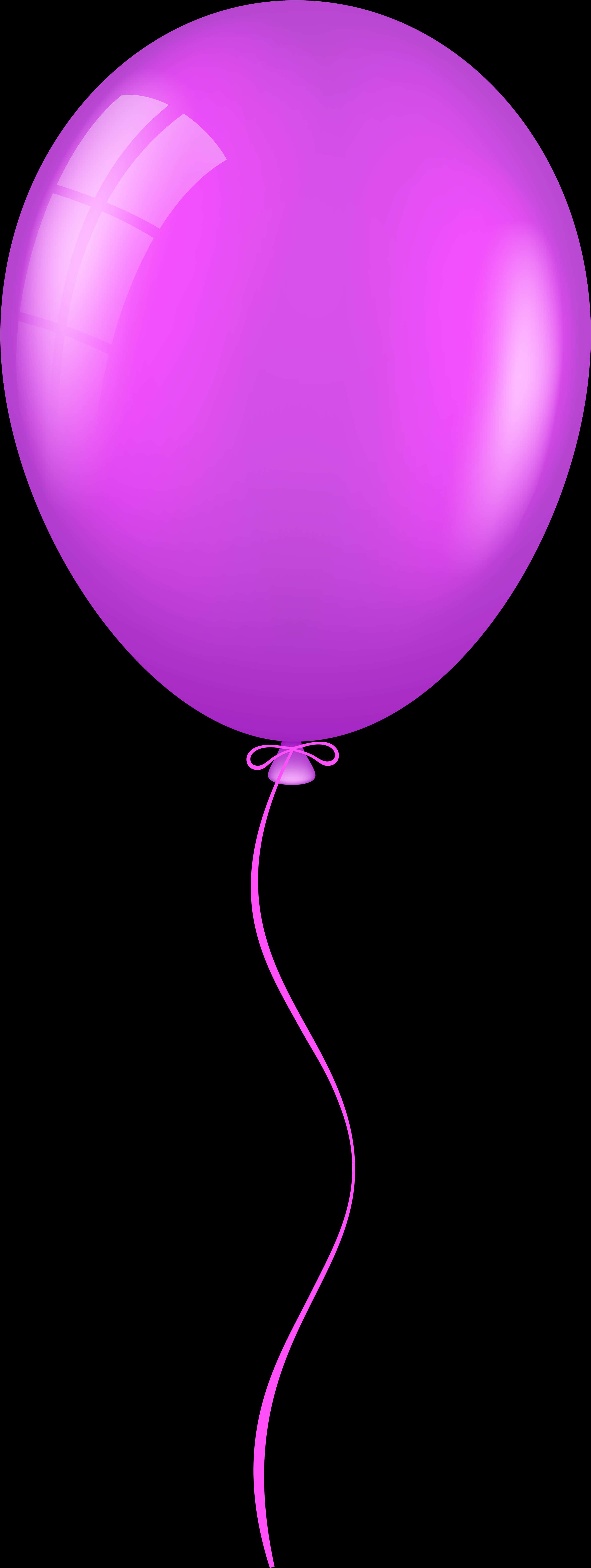 Pink Balloon Transparent Background PNG image