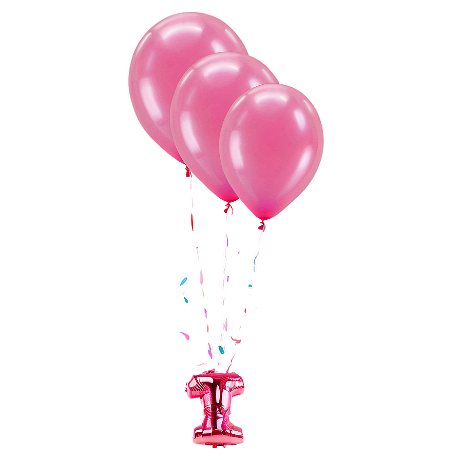 Pink Balloons Celebration Png 06122024 PNG image