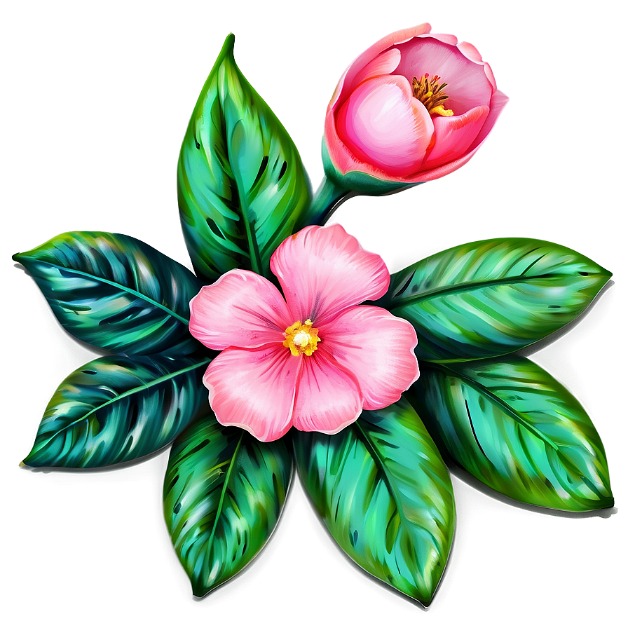 Pink Blooms Png 56 PNG image