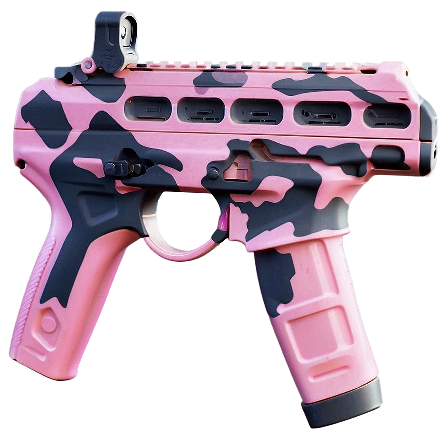 Pink Camo Tactical Design Png Wuw PNG image