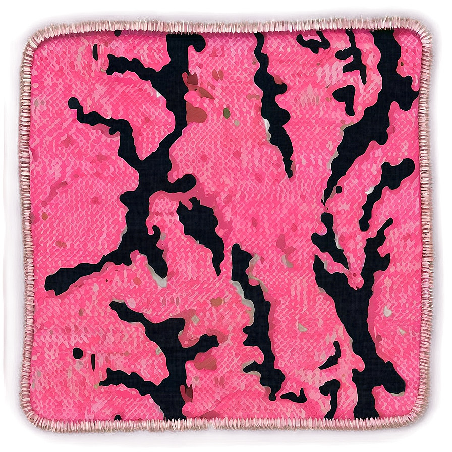 Pink Camo Textile Design Png 06252024 PNG image