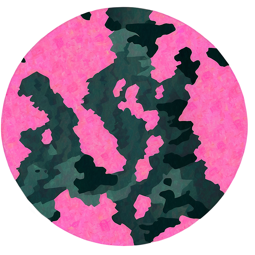 Pink Camo Textile Design Png 20 PNG image