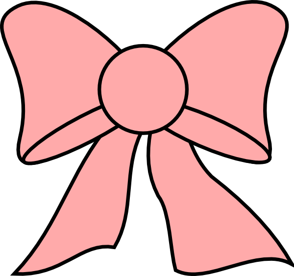 Pink Cartoon Bow Illustration PNG image