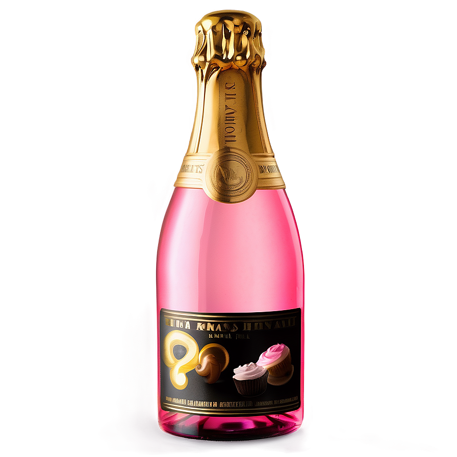 Pink Champagne With Chocolates Png 06292024 PNG image