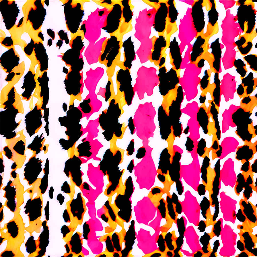 Pink Cheetah Print Style Png 05232024 PNG image