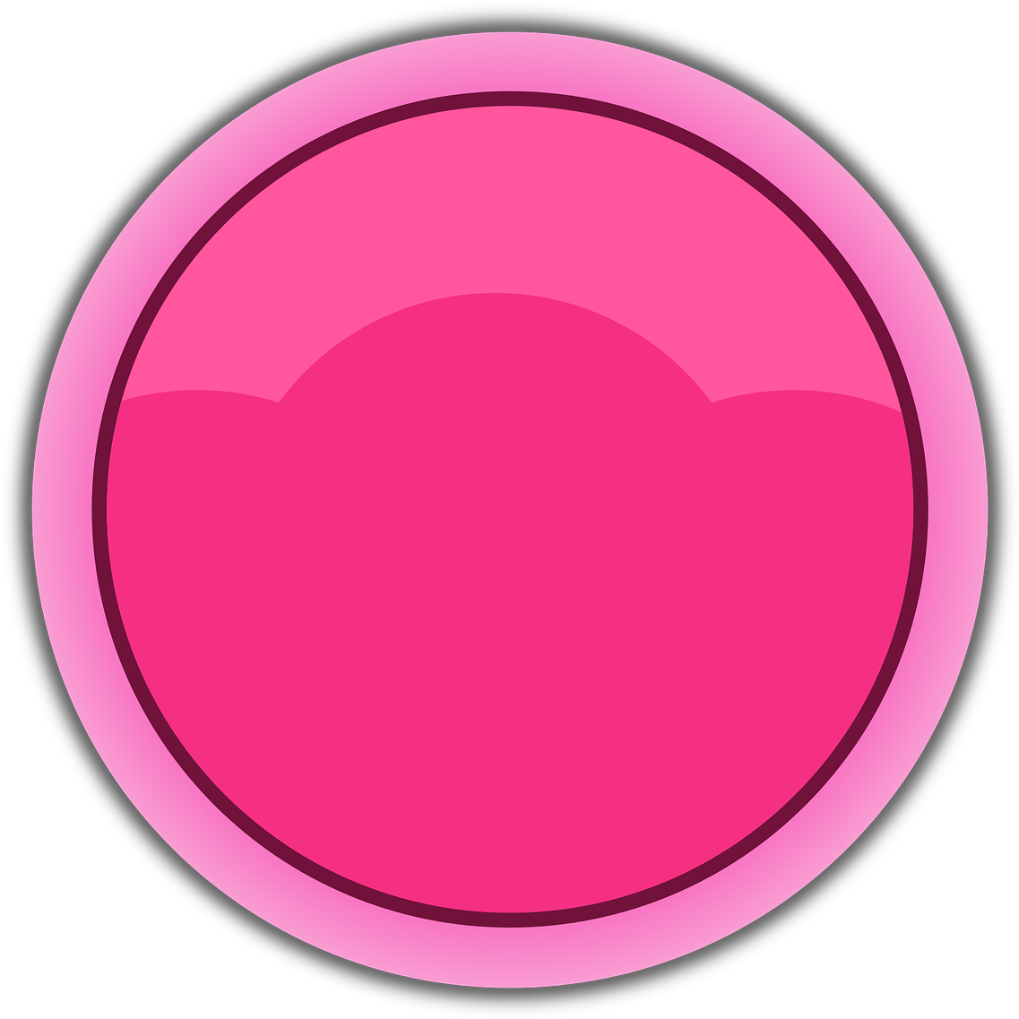 Pink Circle Graphic PNG image