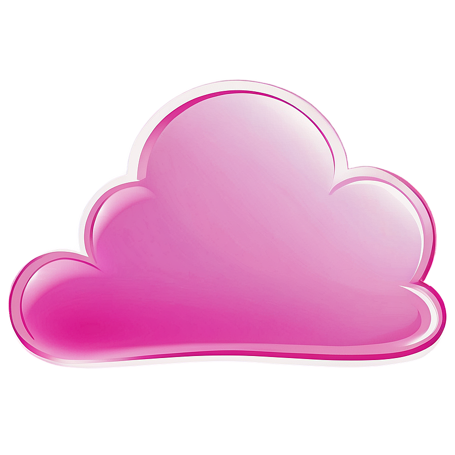 Pink Cloud Clipart Png Cxa PNG image