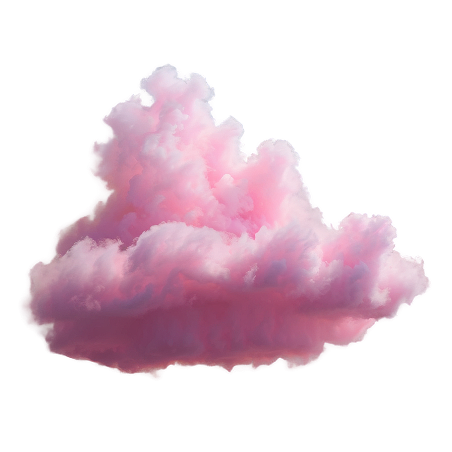 Pink Cloud Ethereal Scene Png 69 PNG image