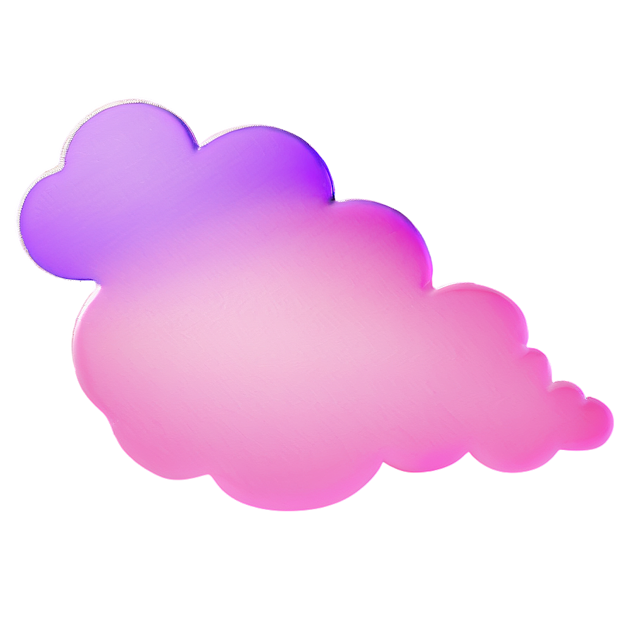 Pink Cloud In Lavender Sky Png Hga PNG image