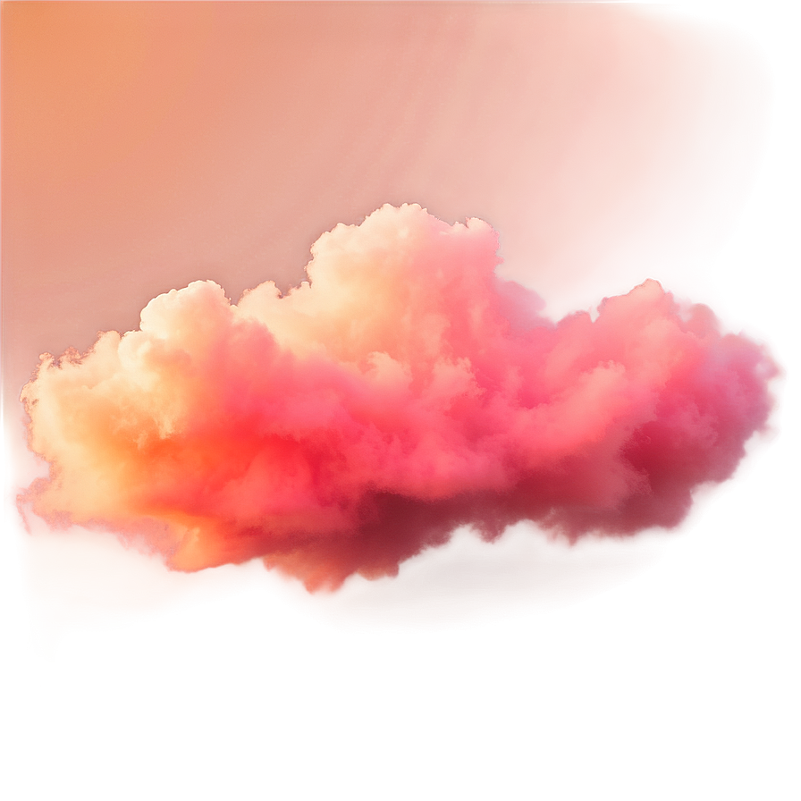 Pink Cloud In Sunrise Png 63 PNG image