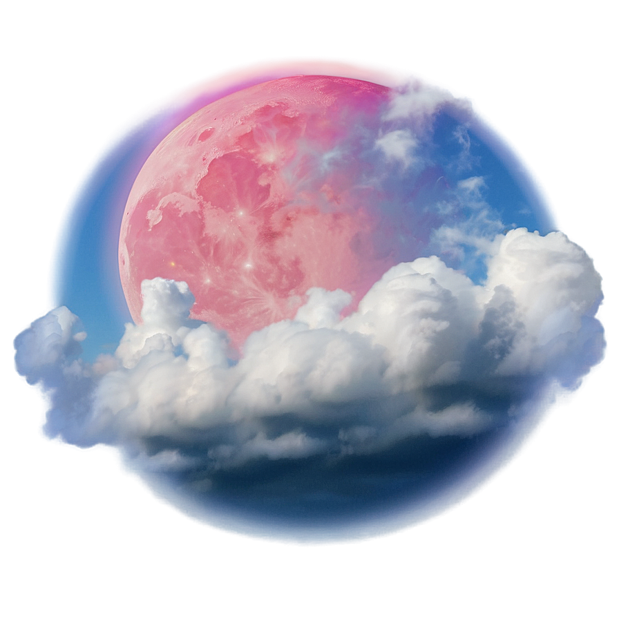 Pink Cloud Photography Png 06252024 PNG image