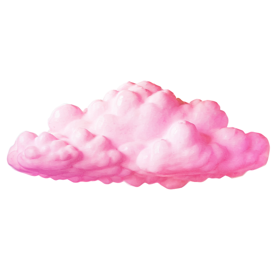 Pink Clouds D PNG image