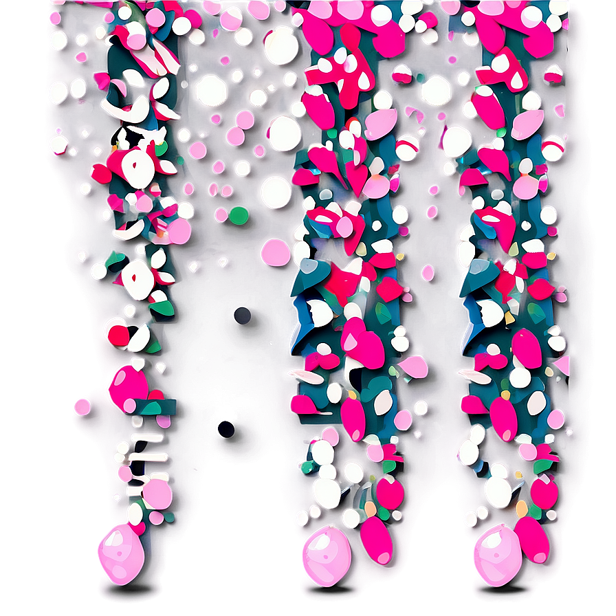 Pink Confetti Png Gup8 PNG image