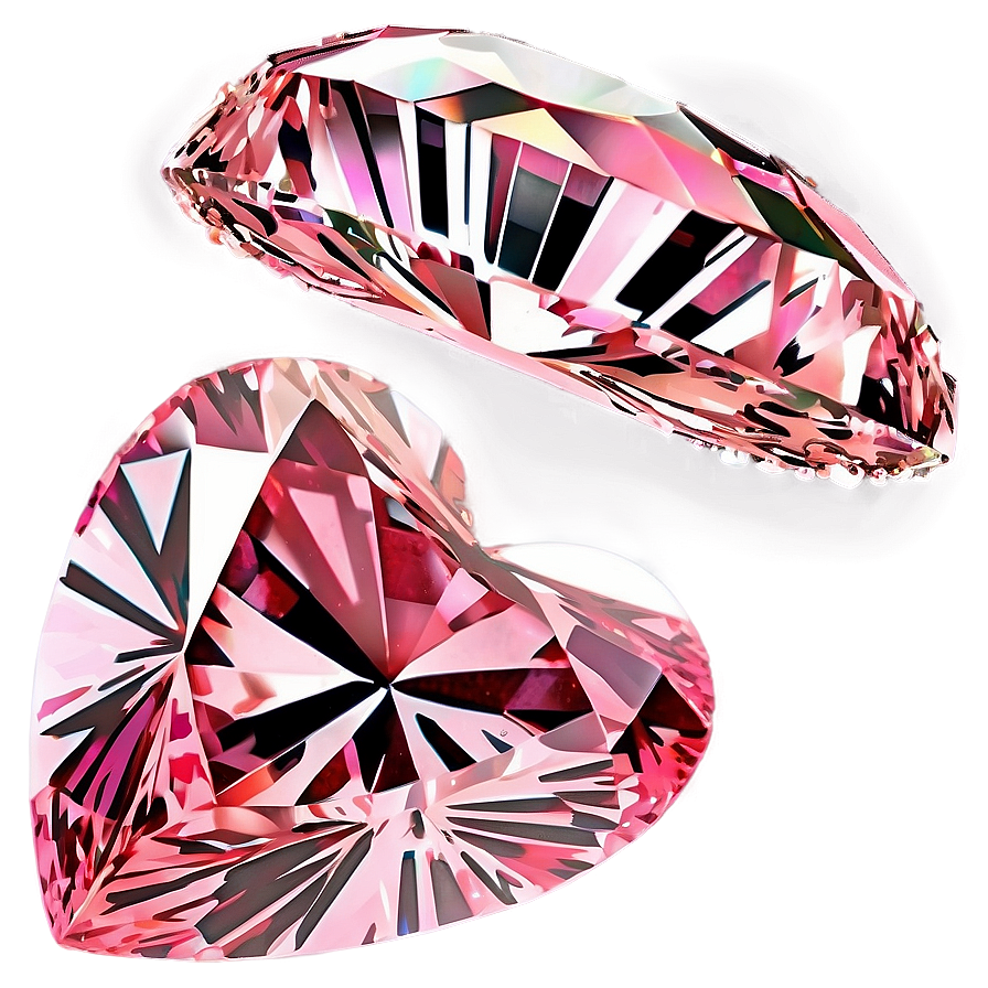 Pink Diamond Heart Majesty Png 57 PNG image