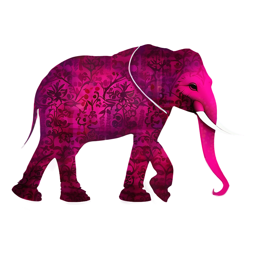 Pink Elephant Transparent Background Png Fgl PNG image