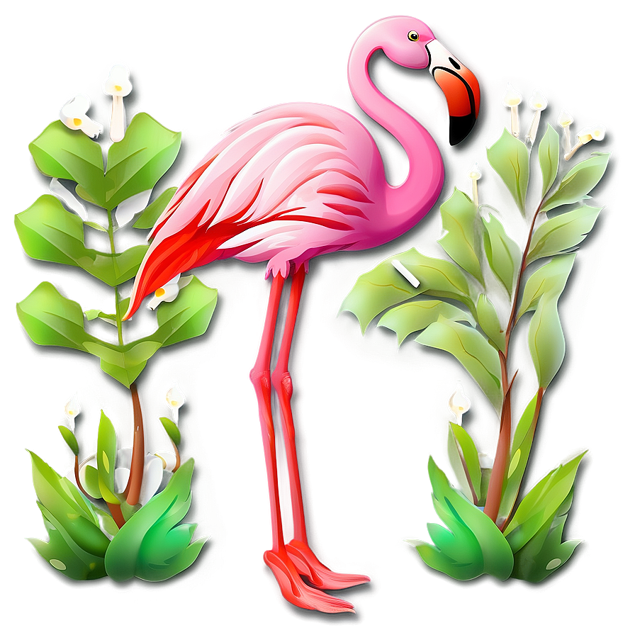 Pink Flamingo Icon Png 06292024 PNG image