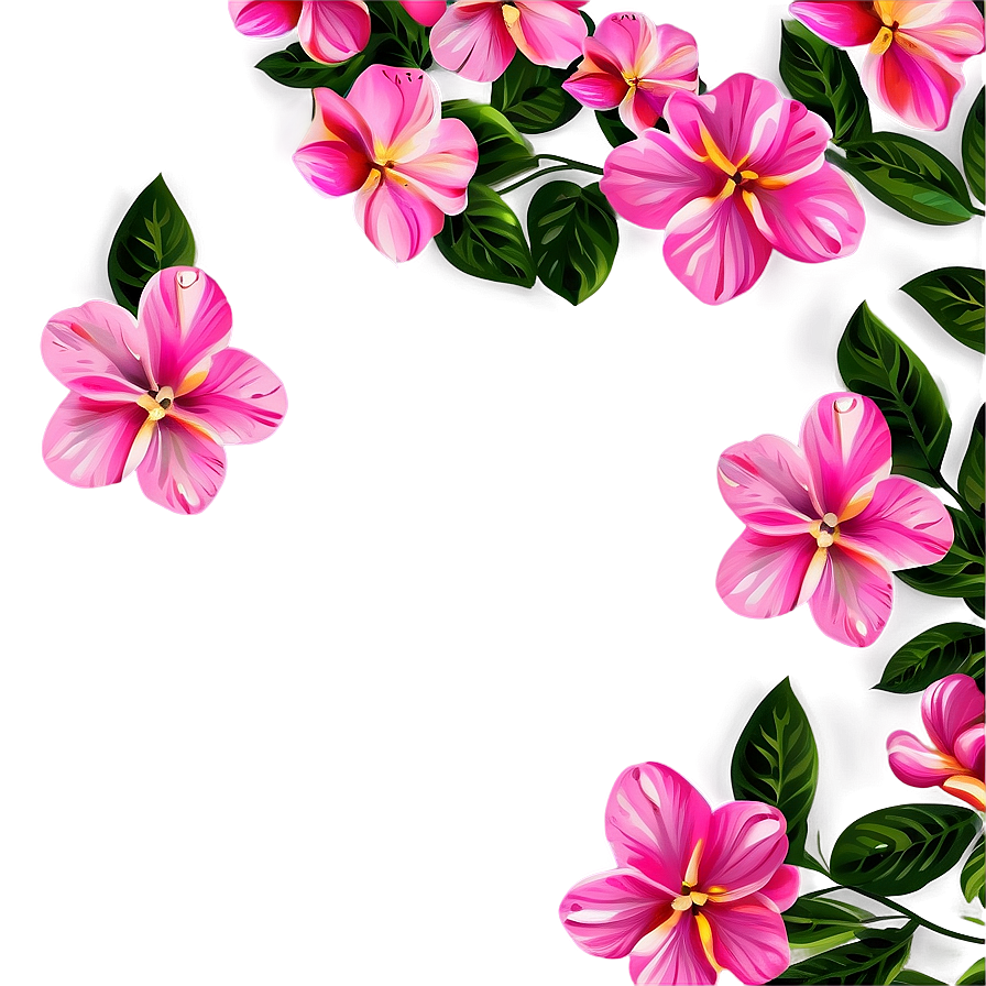 Pink Flower Background Png 79 PNG image