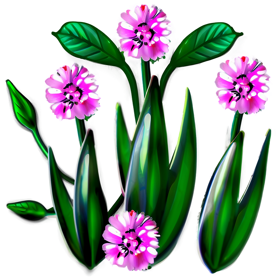 Pink Flowers Png 21 PNG image