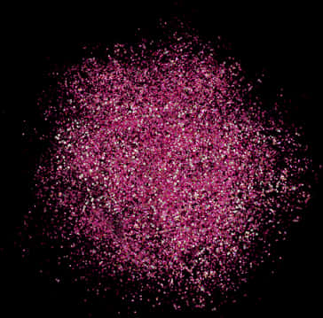 Pink Glitter Explosion PNG image