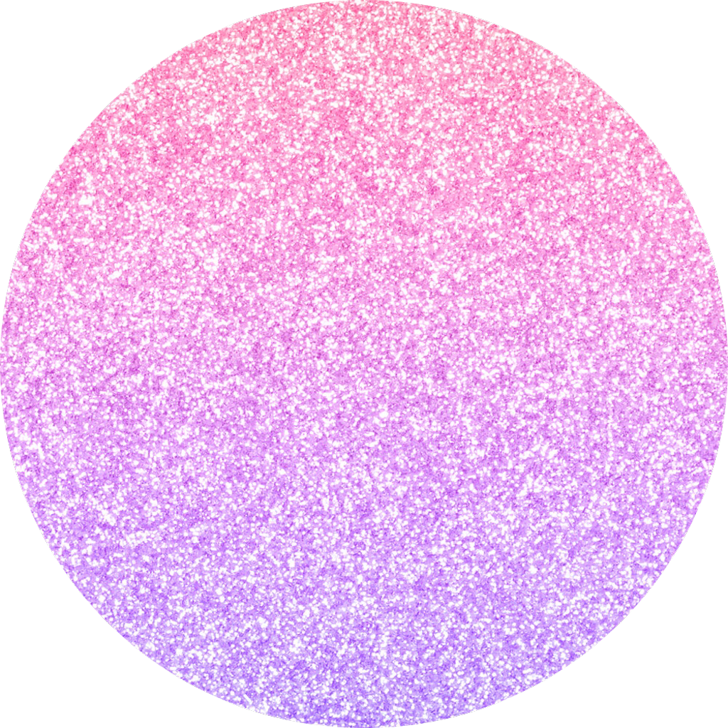 Pink Gradient Glitter Circle Background PNG image