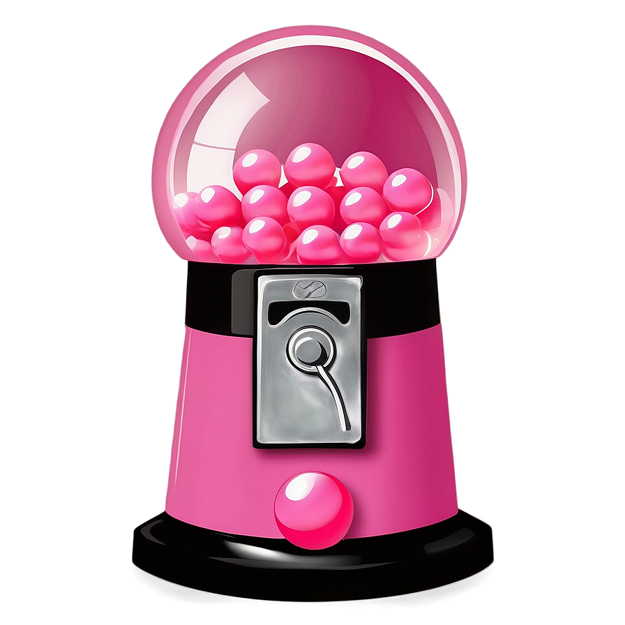 Pink Gumball Machine Png 25 PNG image