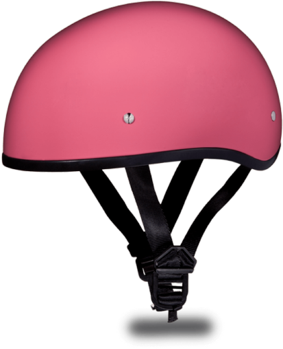 Pink Half Shell Motorcycle Helmet PNG image