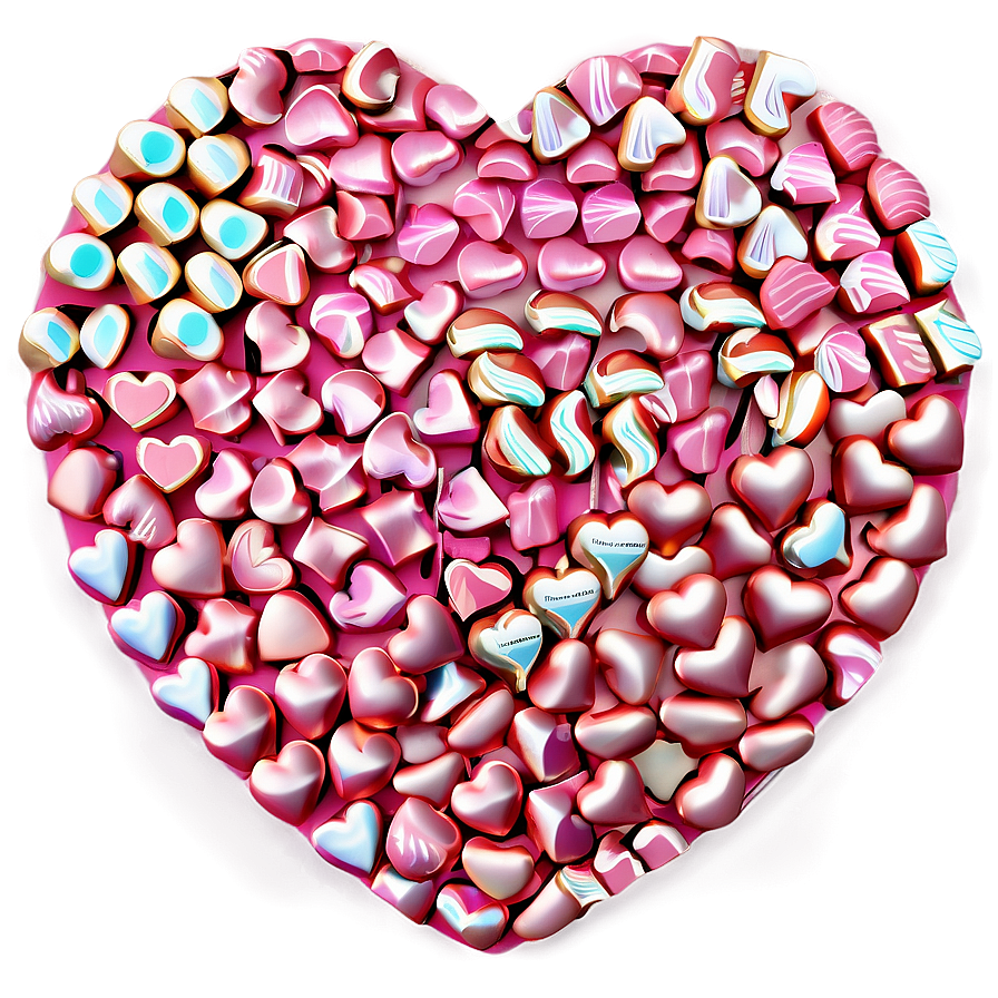 Pink Heart Candy Png Kel PNG image