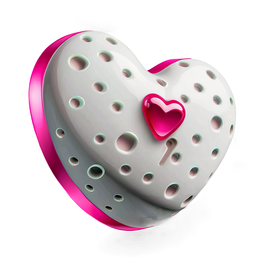 Pink Heart Emoji Decoration Png Uyd53 PNG image