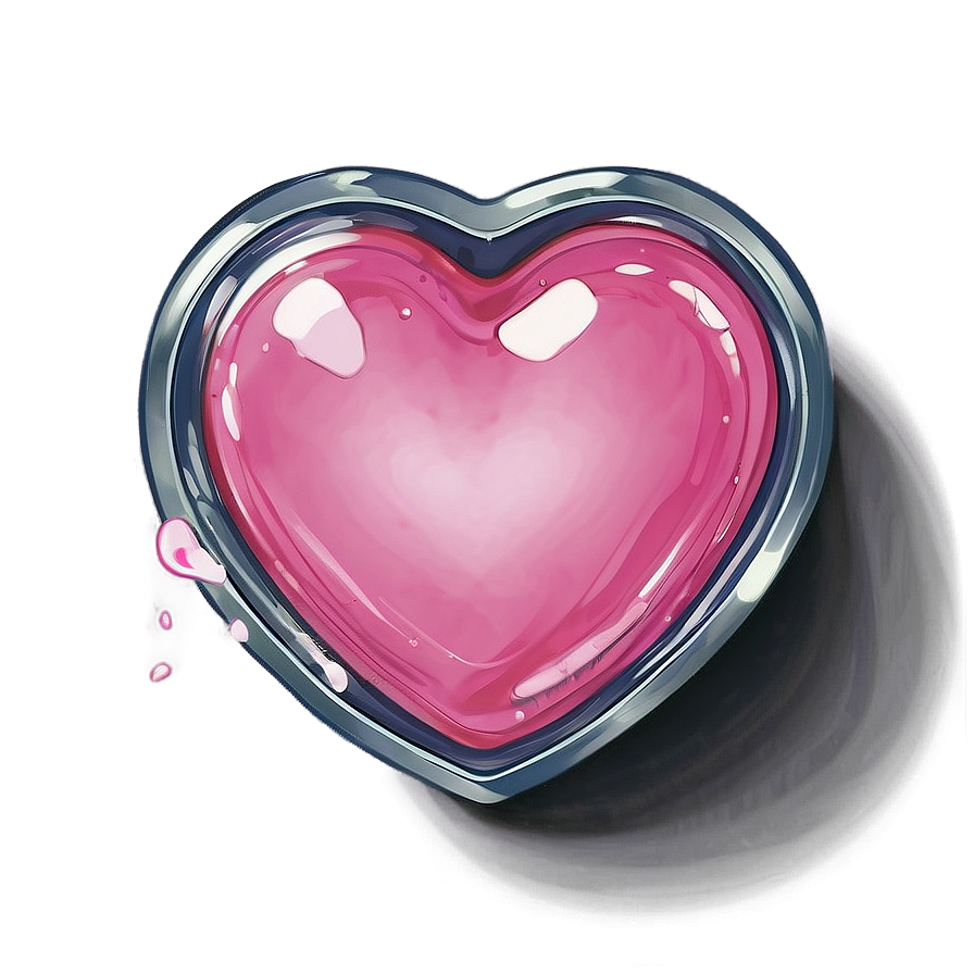 Pink Heart In A Jar Png Wrx45 PNG image