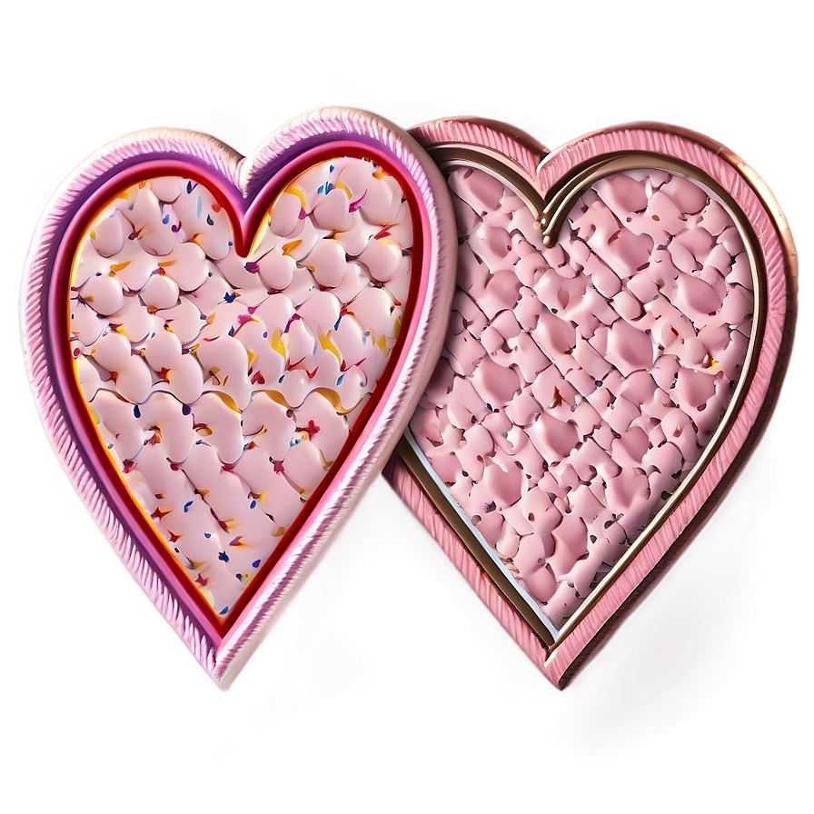 Pink Heart Patch Png 05232024 PNG image