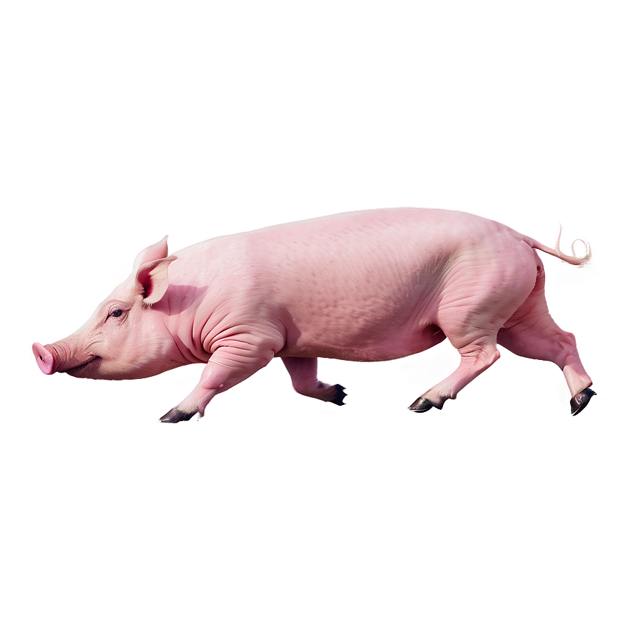 Pink Hog Png 4 PNG image