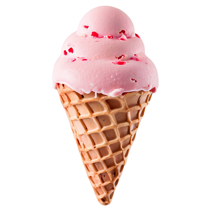 Pink Ice Cream Cone Png Ari PNG image