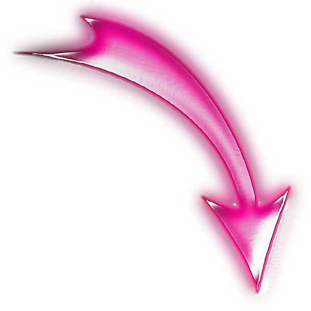 Pink Inflatable Arrow PNG image