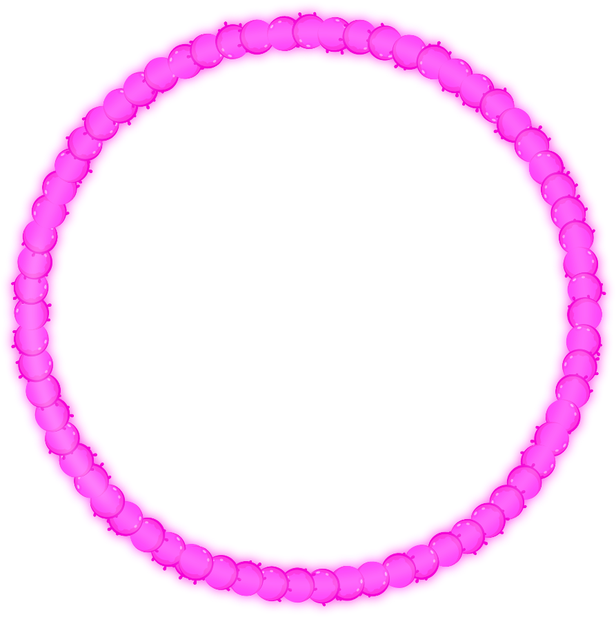 Pink Inflatable Ring Graphic PNG image