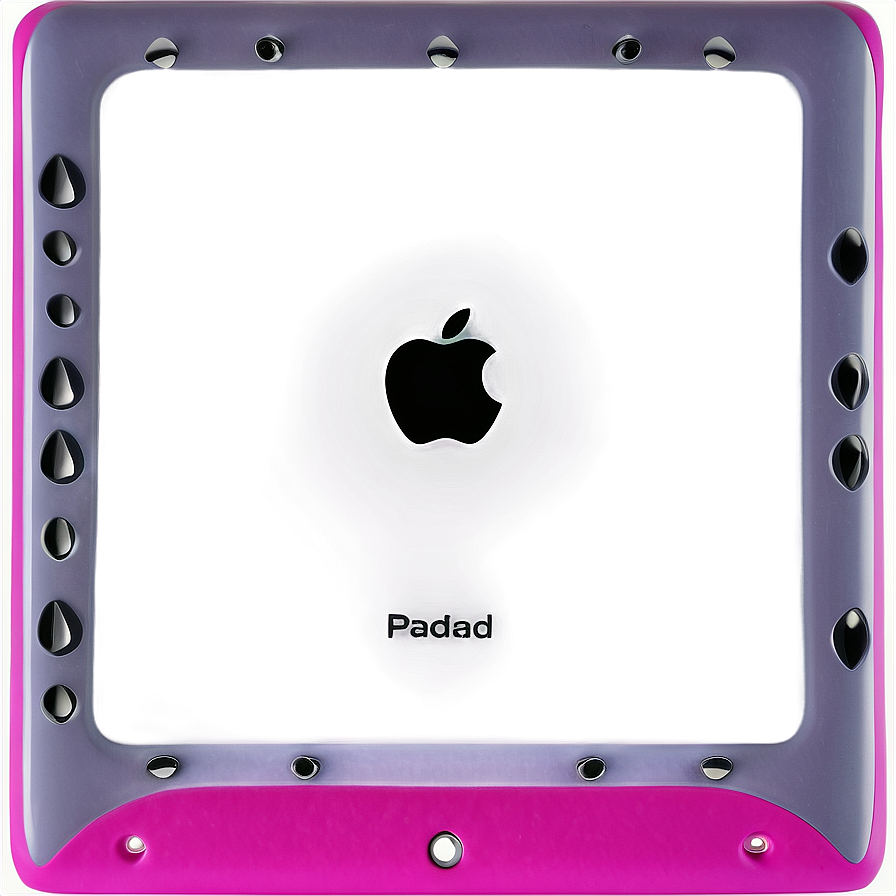 Pink Ipad A PNG image