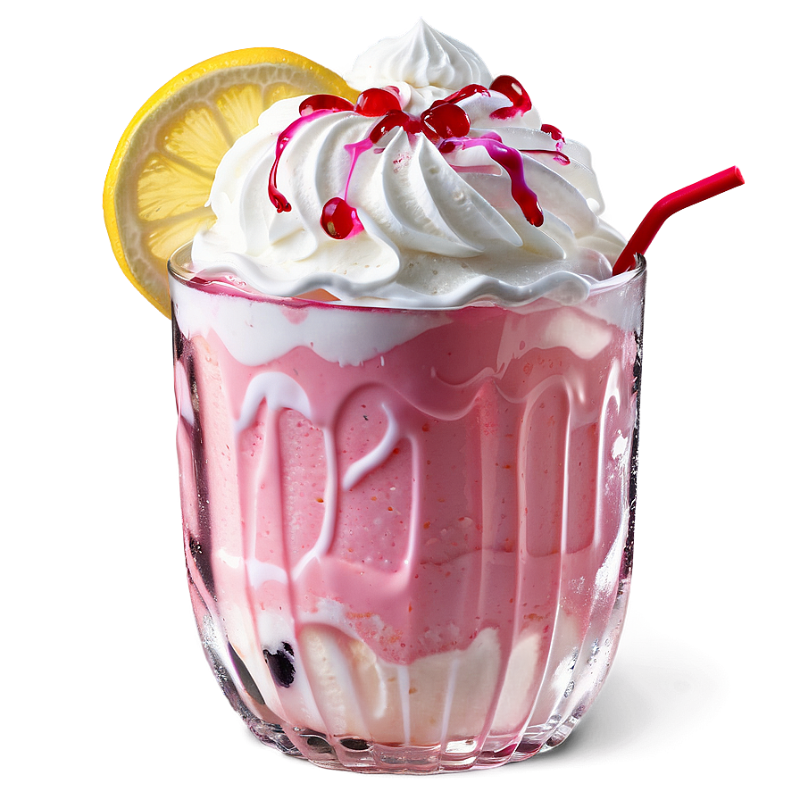 Pink Lemonade Ice Cream Float Png 20 PNG image