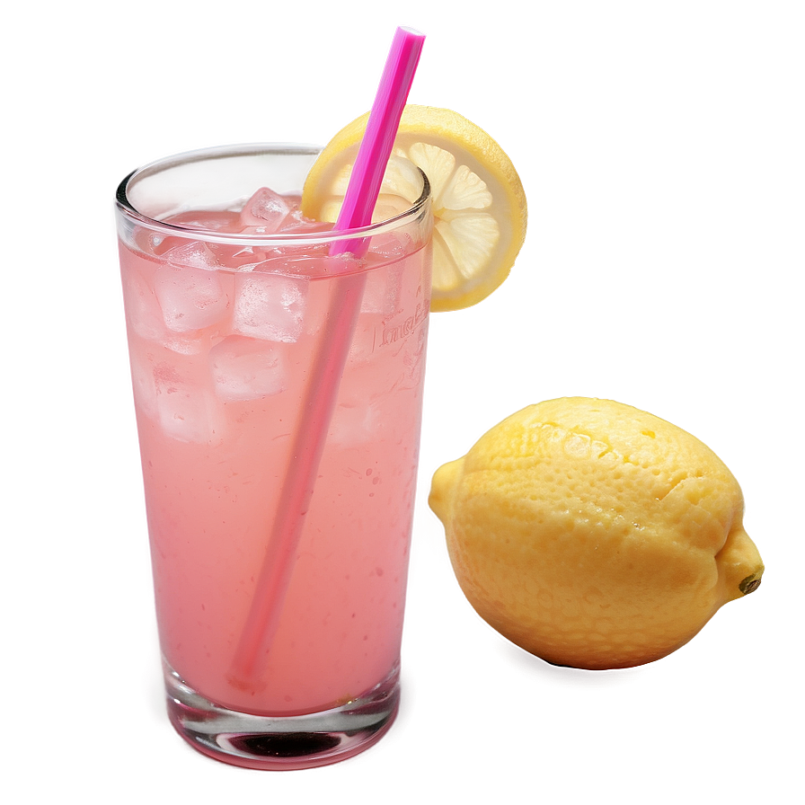 Pink Lemonade With A Ginger Twist Png 1 PNG image