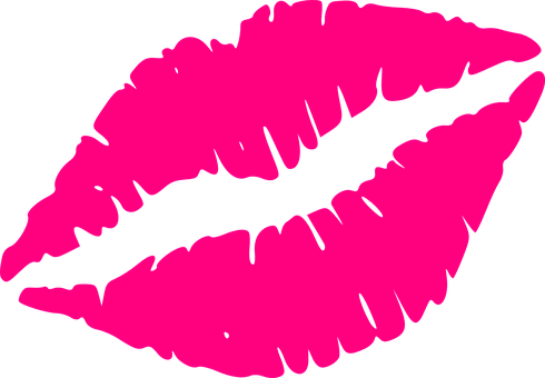Pink_ Lips_ Vector_ Art PNG image